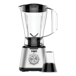 Von VSBT06MNX Blender, 1.5L Jar - 600W